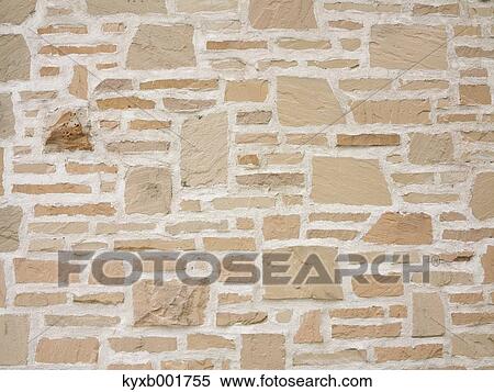 Stock Photography - Stone wall. Fotosearch