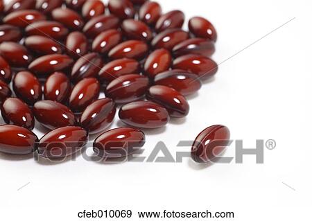 Stock Photo - Supplement pills. Fotosearch