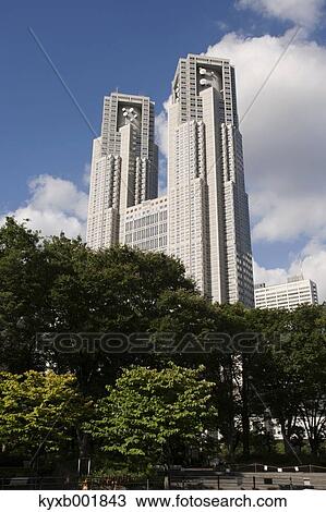 Tokyo Metropolitan Government Office View Large Photo Image Stock Image - Tokyo Metropolitan Government Office. Fotosearch