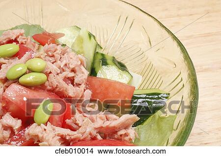 Picture - Tuna salad. Fotosearch