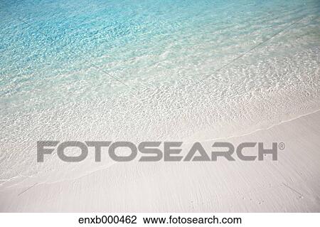 White sand beach View Large Photo Image Stock Image - White sand beach. Fotosearch