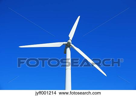 Picture - Wind turbine. Fotosearch