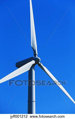 Stock Image - Wind turbine. Fotosearch