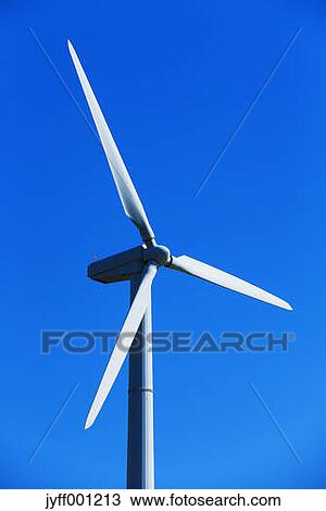 Stock Image - Wind turbine. Fotosearch