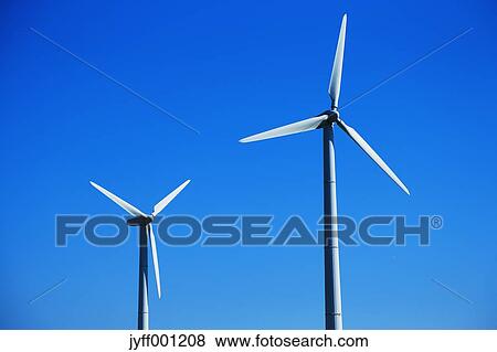Wind turbines View Large Photo Image Stock Photo - Wind turbines. Fotosearch