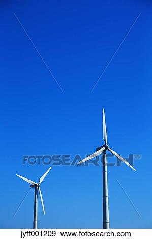 Wind turbines View Large Photo Image Stock Photo - Wind turbines. Fotosearch