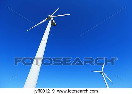 Wind turbines View Large Photo Image Stock Photo - Wind turbines. Fotosearch