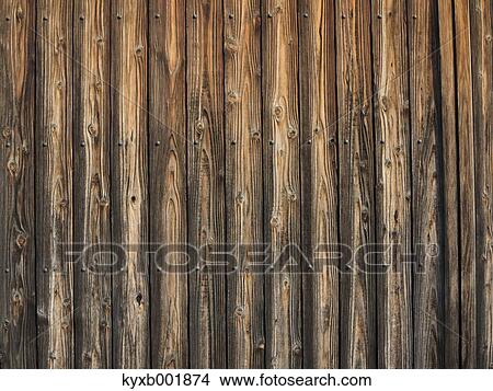 Picture - Wooden wall. Fotosearch