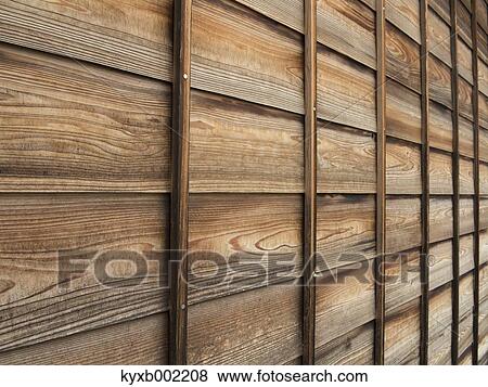 Wooden wall View Large Photo Image Stock Photo - Wooden wall. Fotosearch