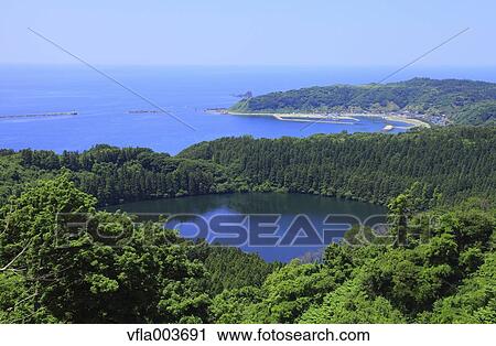 Stock Image - Akita Prefecture, Japan. Fotosearch