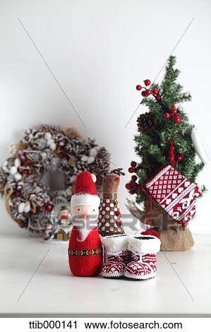 Stock Image - Christmas decorations. Fotosearch