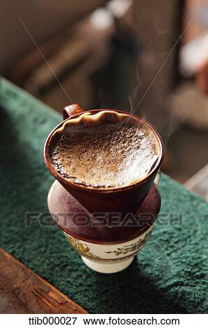 Stock Photo - Coffee Dripper. Fotosearch