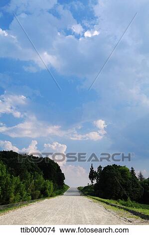 Picture - Country Road. Fotosearch