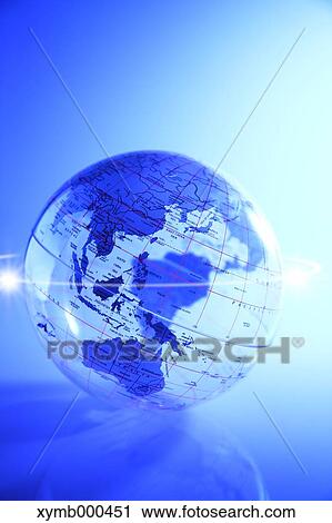 Glass globe View Large Photo Image Stock Image - Glass globe. Fotosearch