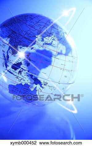 Glass globe View Large Photo Image Stock Image - Glass globe. Fotosearch