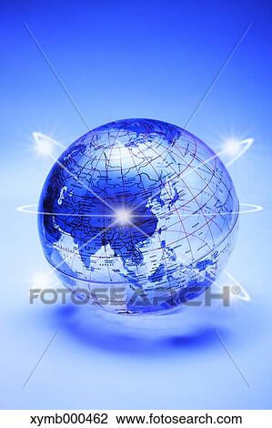 Glass globe View Large Photo Image Stock Image - Glass globe. Fotosearch