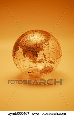 Stock Photo - Glass globe. Fotosearch