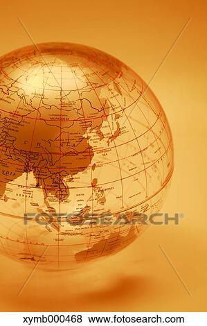 Stock Photo - Glass globe. Fotosearch