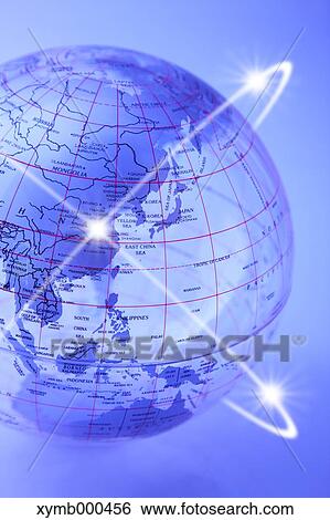 Glass globe View Large Photo Image Stock Photograph - Glass globe. Fotosearch