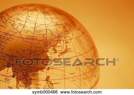Stock Photograph - Glass globe. Fotosearch