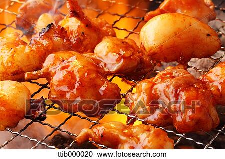 Grilled Meat View Large Photo Image Stock Image - Grilled Meat. Fotosearch