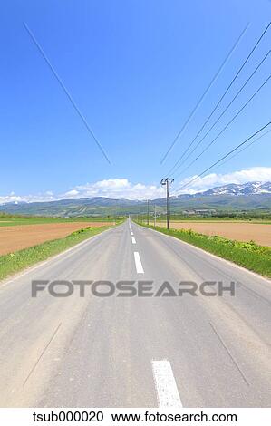 Stock Image - Hokkaido, Japan. Fotosearch