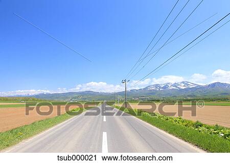 Stock Image - Hokkaido, Japan. Fotosearch