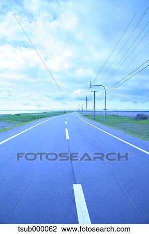 Stock Image - Hokkaido, Japan. Fotosearch