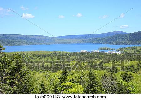 Stock Image - Hokkaido, Japan. Fotosearch