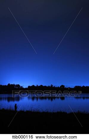 Stock Photograph - Lake, Biwa, Shiga Prefecture, Japan. Fotosearch