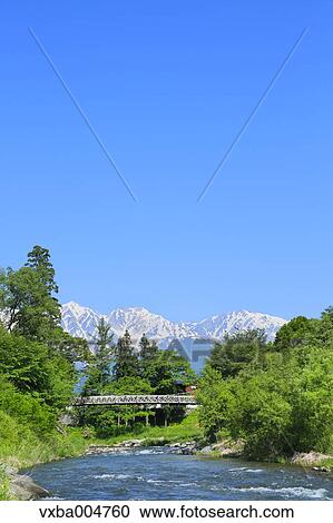 Stock Image - Nagano Prefecture, Japan. Fotosearch