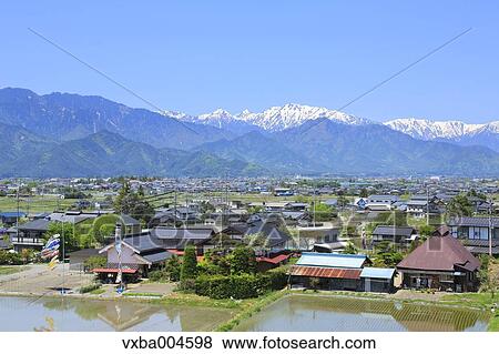 Nagano Prefecture, Japan View Large Photo Image Stock Photo - Nagano Prefecture, Japan. Fotosearch