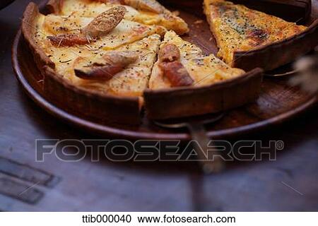 Stock Image - Sausage cake. Fotosearch