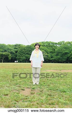 Senior adult Japanese woman in a park View Large Photo Image Stock Photography - Senior adult Japanese woman in a park. Fotosearch