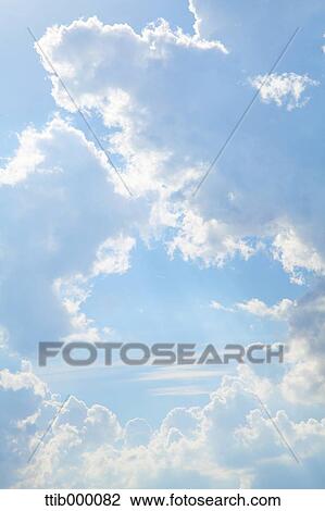 Sky with clouds View Large Photo Image Stock Image - Sky with clouds. Fotosearch