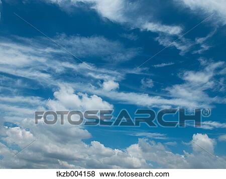 Stock Photo - Sky with clouds. Fotosearch