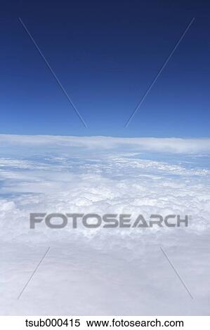Stock Photography - Sky with clouds. Fotosearch