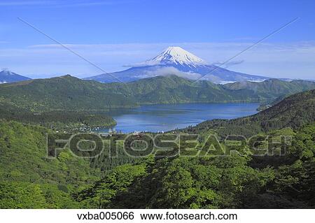 Stock Photograph - View of Mount Fuji, Japan. Fotosearch