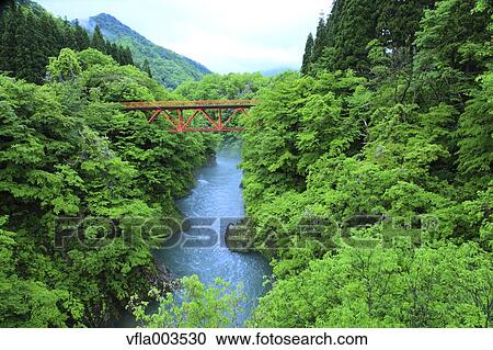Stock Image - Yamagata Prefecture, Japan. Fotosearch