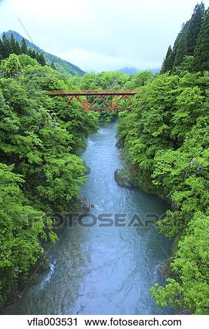 Stock Image - Yamagata Prefecture, Japan. Fotosearch