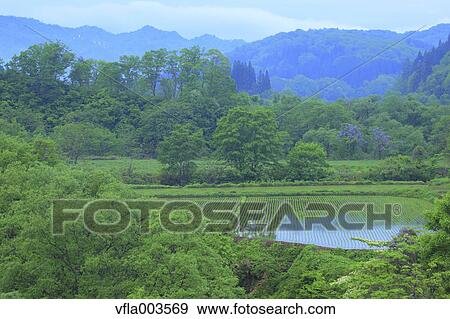 Stock Photo - Yamagata Prefecture, Japan. Fotosearch