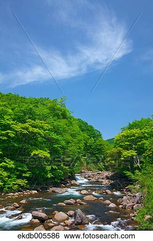 Stock Photograph - Akita Prefecture, Japan. Fotosearch
