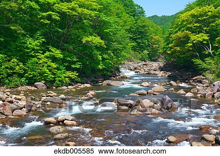 Stock Photography - Akita Prefecture, Japan. Fotosearch