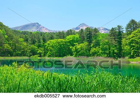 Bandai Asahi National Park, Fukushima Prefecture, Japan View Large Photo Image Stock Photo - Bandai Asahi National Park, Fukushima Prefecture, Japan. Fotosearch