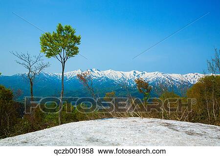Stock Photo - Bandai Asahi National Park, Fukushima Prefecture, Japan. Fotosearch