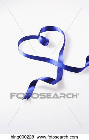 Stock Photo - Blue ribbon. Fotosearch