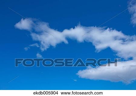 Blue sky with clouds View Large Photo Image Picture - Blue sky with clouds. Fotosearch