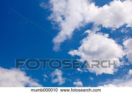 Stock Image - Clouded Sky. Fotosearch
