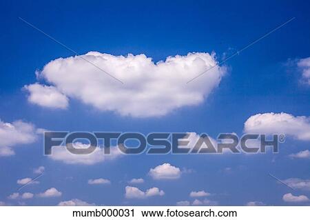 Stock Image - Clouded Sky. Fotosearch