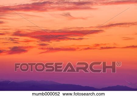 Stock Image - Clouded Sky. Fotosearch